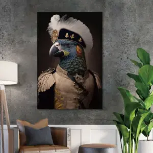 DU Parrot Wall Art