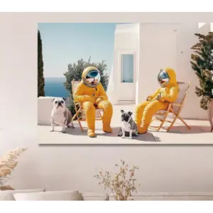 DU Spacemen & Bulldogs Wall Art
