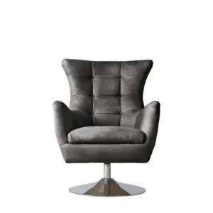 GD Bristol Swivel Chair (Antique Ebony)