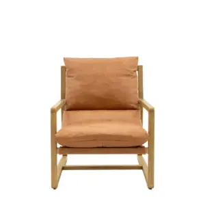 GD Burela Lounge Chair (Vintage Brown)