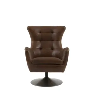 GD Bristol Swivel Chair (Brown)