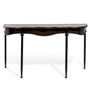 MG Black & Antique Gold "Orwell" Console Table