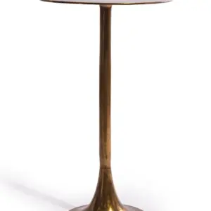 MG Aluminium Antique Gold Side Table
