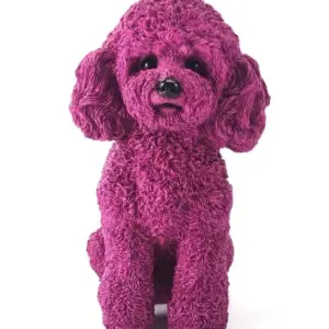 MG Purple Poodle Ornament