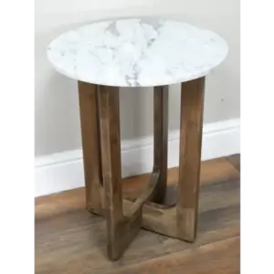 DU Marble Top Side Table - Small