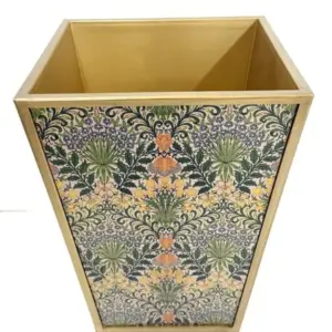MG Floral Pattern Waste Paper Bin