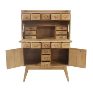 MG Rustic Multi Drawer 'Hideaway' Vanity Storage Unit