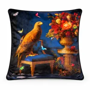 HE Luxury Cushion - Curiosity Eagle