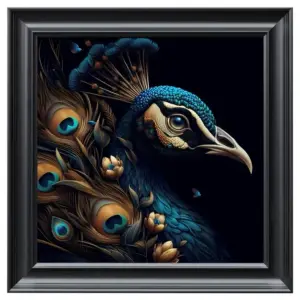 Blue Peacock