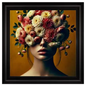 Flower Face Lady