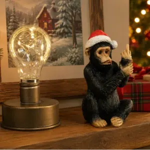 DU Up Yours Monkey Christmas - Small