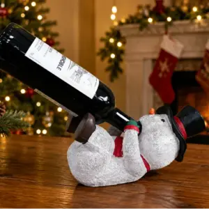 DU Snowman Wine Holder