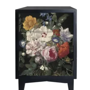 MG Boho Floral Bedside Table (RH Open)