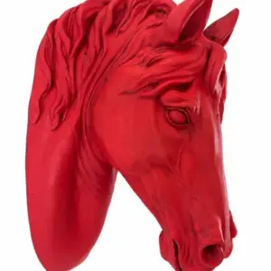 MG Magenta "Pink Pony" Large Horse Wall Head