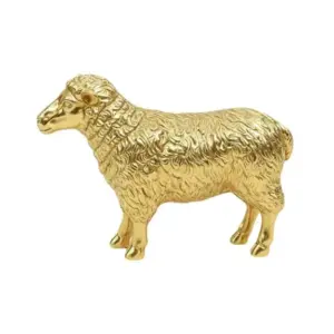 MG Medium Gold Sheep Figure