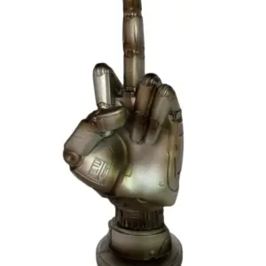 MG "Robot Hate" Middle Finger Ornament