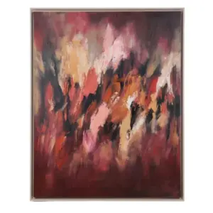 CH 'Fanning The Flames' Framed Canvas