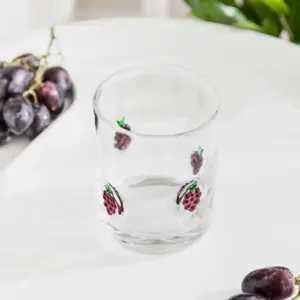 US Glass Charm Tumblers - Grapes Edition