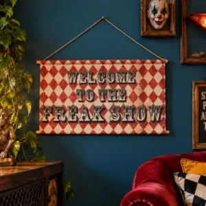 Canvas Wall Art - Freak Show Sign